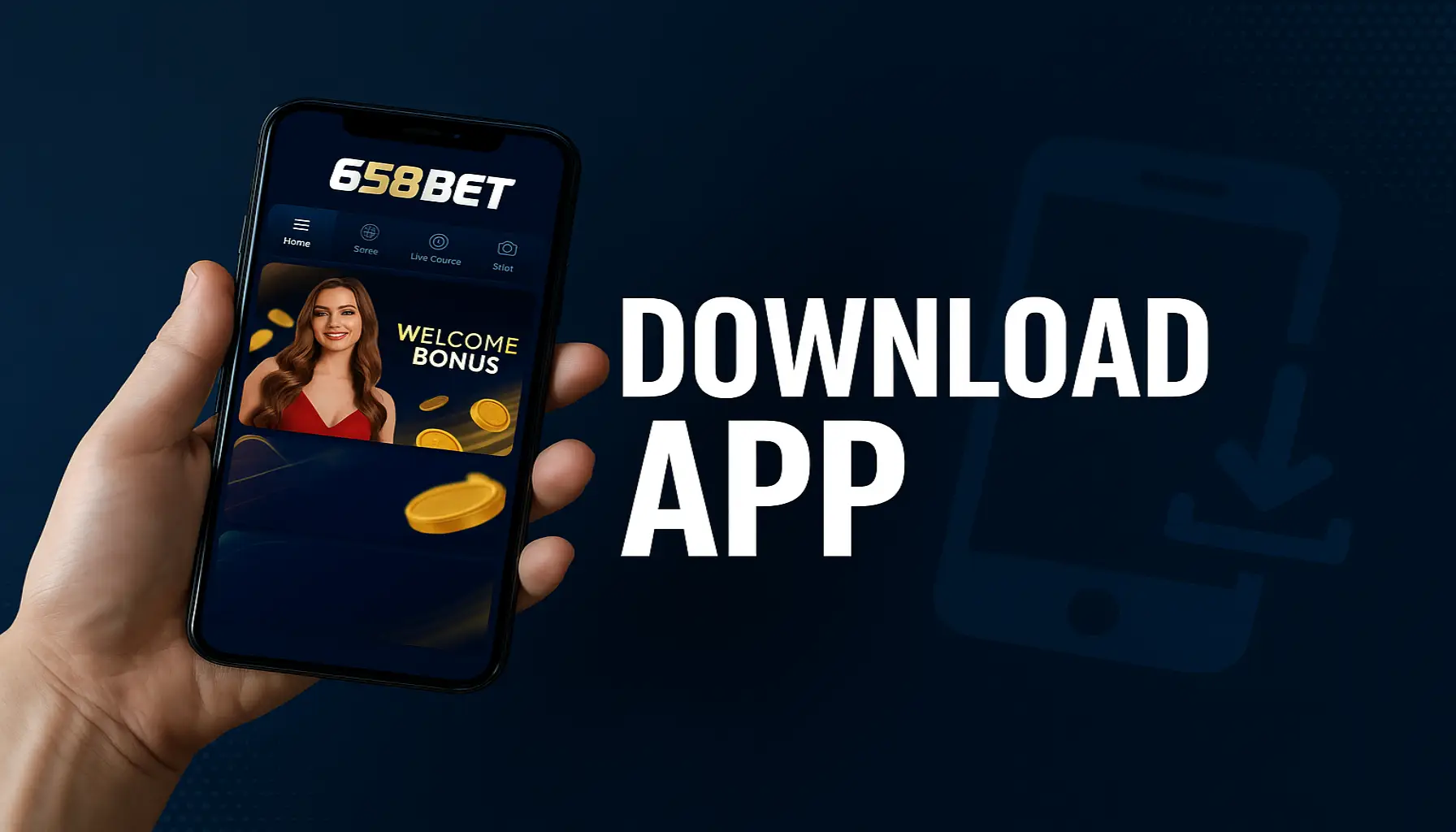 Baixar o 658BET Cassino App