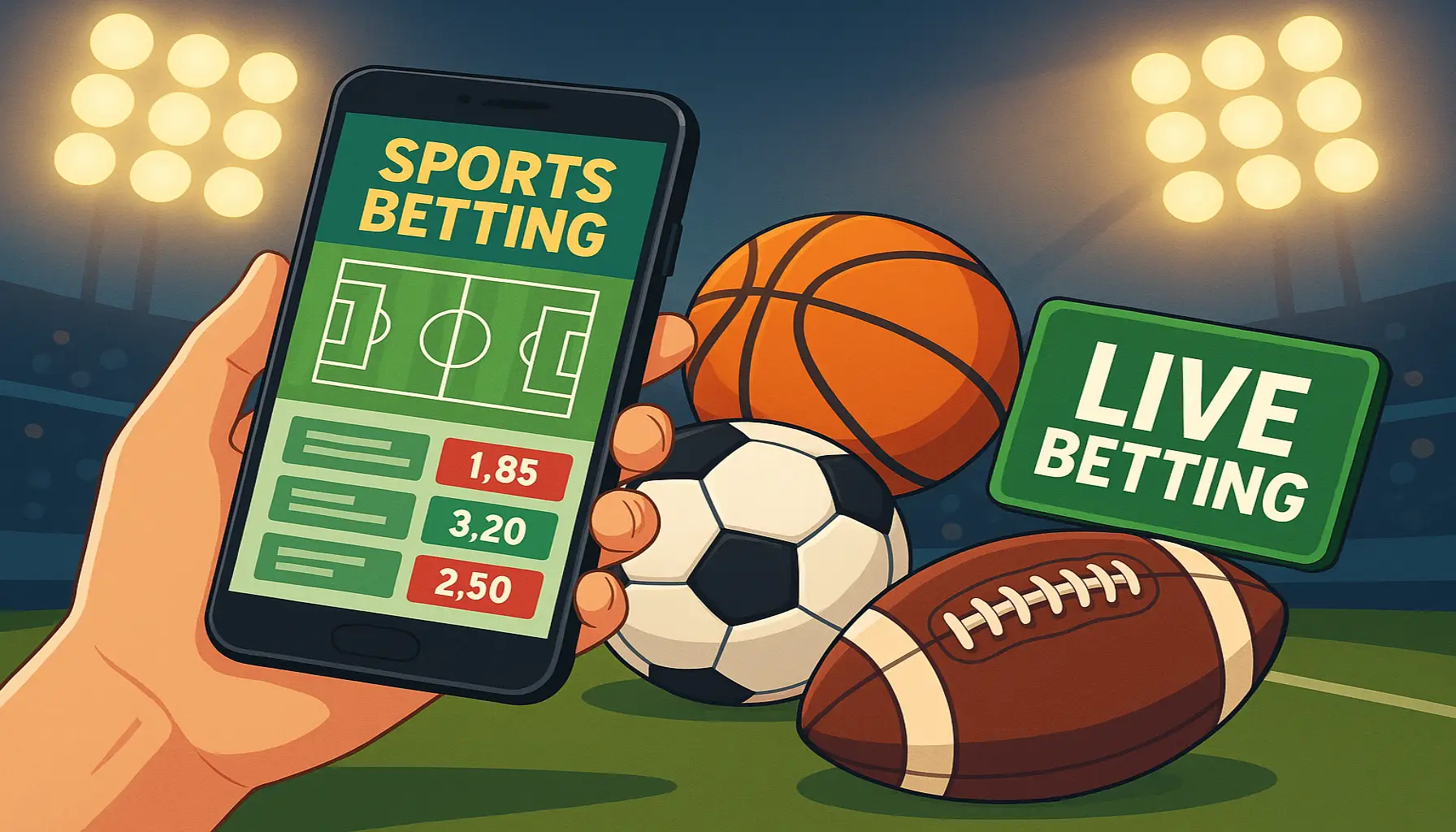 Apostas esportivas no cassino online 658BET