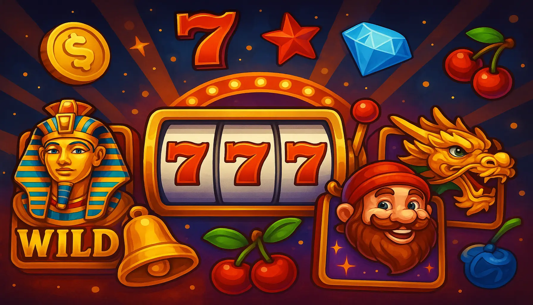 Explore o mundo das slot machines no 658BET Casino